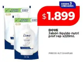 Supermayorista Vital DOVE Jabón liquido oferta