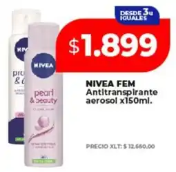 Supermayorista Vital NIVEA FEM Antitranspirante aerosol oferta