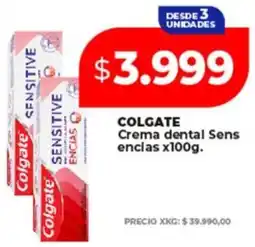 Supermayorista Vital COLGATE Crema dental Sens encias oferta