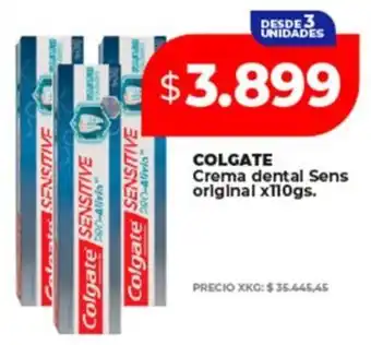 Supermayorista Vital COLGATE Sensitive oferta