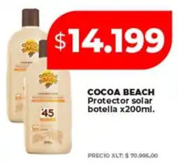 Supermayorista Vital COCOA BEACH Protector solar botella oferta