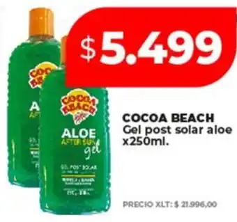 Supermayorista Vital COCOA BEACH Gel post solar aloe oferta