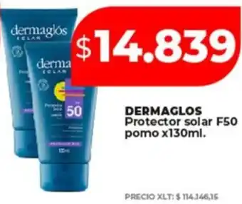 Supermayorista Vital DERMAGLOS Protector solar F50 oferta