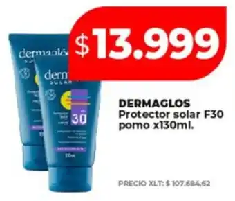 Supermayorista Vital DERMAGLOS Protector solar F30 oferta