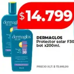 Supermayorista Vital DERMAGLOS Protector solar F30 oferta