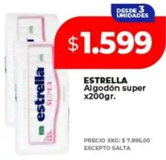 Supermayorista Vital ESTRELLA Algodón super oferta