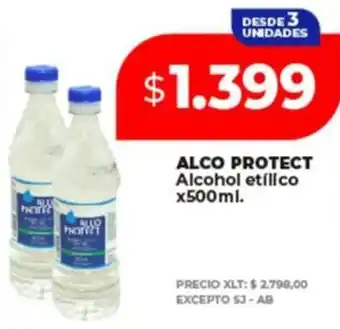 Supermayorista Vital ALCO PROTECT Alcohol etílico oferta