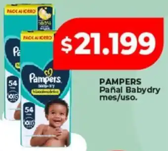 Supermayorista Vital PAMPERS Pañal Babydry oferta