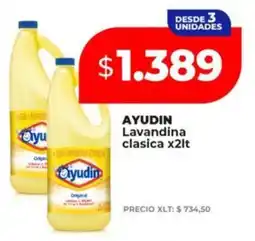 Supermayorista Vital AYUDIN Lavandina clasica oferta