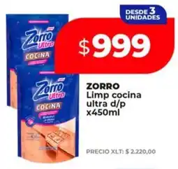 Supermayorista Vital ZORRO Limp cocina ultra oferta