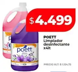 Supermayorista Vital POETT Limpiador desinfectante oferta