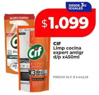 Supermayorista Vital CIF Limp cocina expert antigr oferta