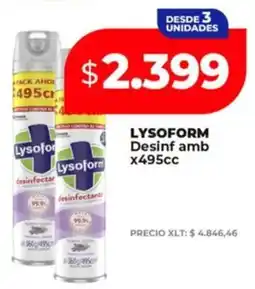 Supermayorista Vital LYSOFORM Desinf amb oferta