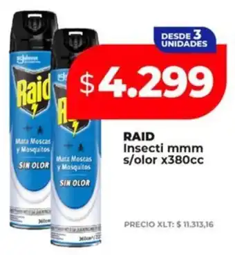 Supermayorista Vital RAID Insecti mmm s/olor oferta