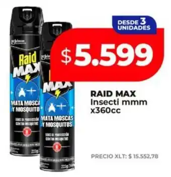 Supermayorista Vital RAID MAX Insecti mmm oferta