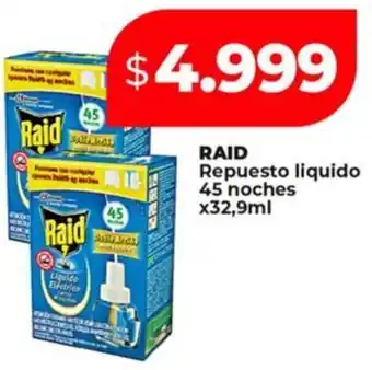 Supermayorista Vital RAID Repuesto liquido oferta