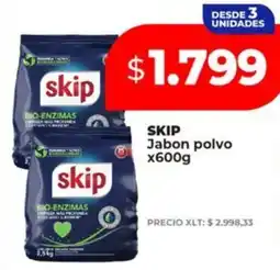 Supermayorista Vital SKIP Jabon Jabon polvo x600g oferta