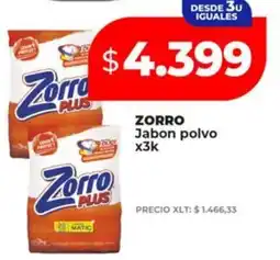 Supermayorista Vital ZORRO Jabon polvo oferta