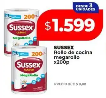 Supermayorista Vital SUSSEX Rollo de cocina megarollo oferta