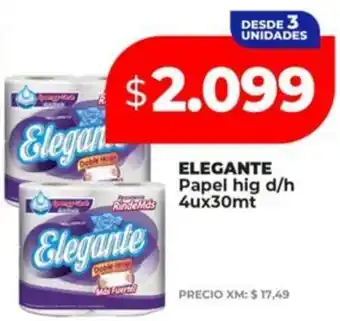 Supermayorista Vital Elegante papel hig oferta