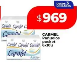 Supermayorista Vital Carmel pañuelos pocket oferta