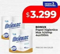 Supermayorista Vital Bonux papel higienico max oferta