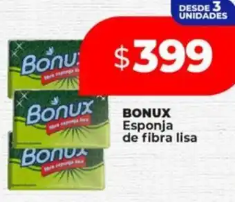 Supermayorista Vital Bonux esponja de fibra lisa oferta