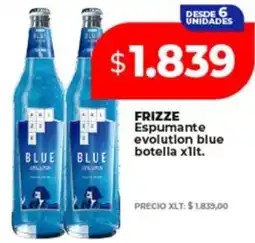 Supermayorista Vital Frizze espumante evolution blue botella oferta