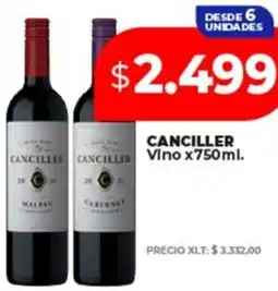 Supermayorista Vital Canciller vino oferta