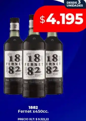 Supermayorista Vital 1882 fernet oferta