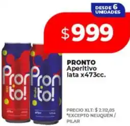 Supermayorista Vital Pronto aperitivo lata oferta