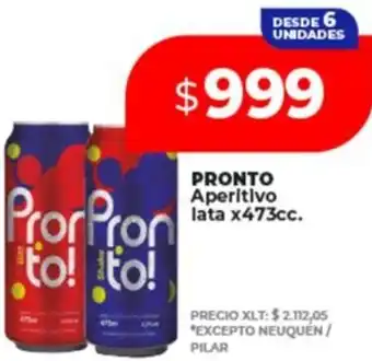 Supermayorista Vital Pronto aperitivo lata oferta