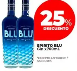 Supermayorista Vital Spirito blu gin oferta