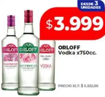 Supermayorista Vital Aloff vodka oferta