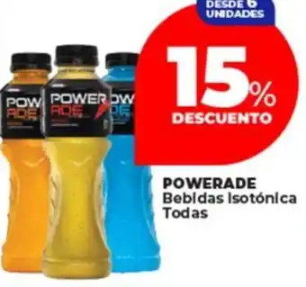 Supermayorista Vital Powerade bebidas isotónica todas oferta