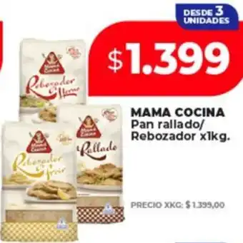 Supermayorista Vital Mama cocina pan rallado/ rebozador oferta