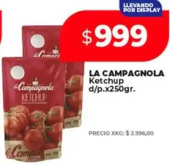 Supermayorista Vital LA CAMPAGNOLA Ketchup d/p. oferta