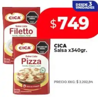 Supermayorista Vital Cica salsa oferta