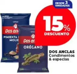 Supermayorista Vital Dos anclas condimentos & especias oferta