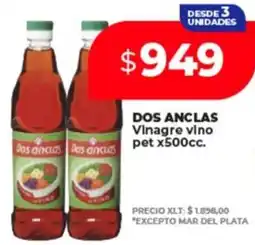 Supermayorista Vital Dos anclas vinagre vino pet oferta