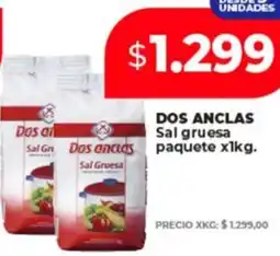 Supermayorista Vital Dos anclas sal gruesa paquete oferta