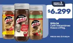 Supermayorista Vital Dolca café instantáneo frasco oferta