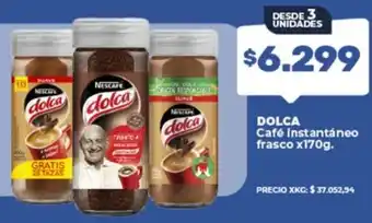 Supermayorista Vital Dolca café instantáneo frasco oferta