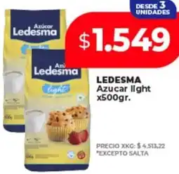 Supermayorista Vital Ledesma azucar light oferta