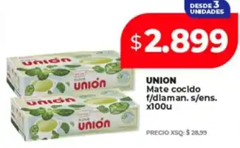 Supermayorista Vital Union mate cocido f/dlaman. s/ens. oferta