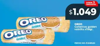 Supermayorista Vital Oreo galletitas golden vainilla oferta