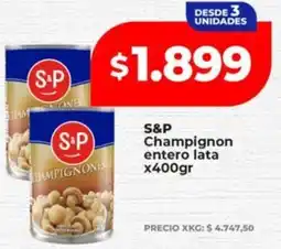 Supermayorista Vital S&p champignon entero lata oferta