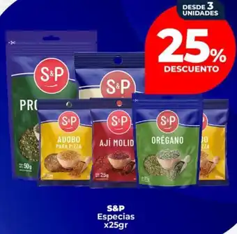 Supermayorista Vital S&p especias oferta