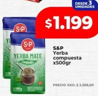 Supermayorista Vital S&p yerba compuesta oferta