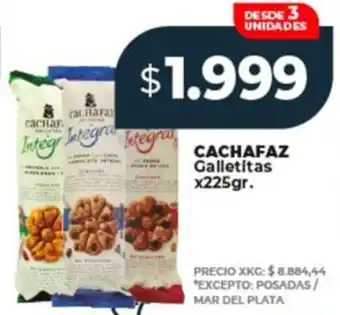 Supermayorista Vital Cachafaz galletitas oferta